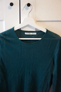 USED Zara Knitwear Size S Green - Picture 1 of 3