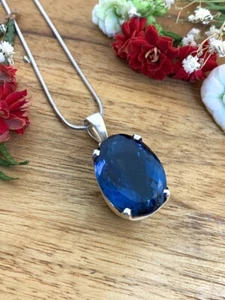 London Blautopas Anhänger - TOP - Picture 1 of 3