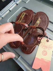PIPING HOT Ladies Cabo Sandal Brown Size 6 - NEW - Picture 1 of 5