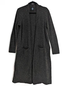 Agnes & Dora Mujer Mediano/Grande Gris Largo Abierto Plumero Cárdigan Suéter - Imagen 1 de 14