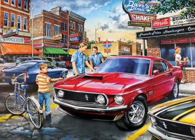 MasterPieces Dave's Diner 1000 Piece Jigsaw Puzzle By Dan Hatala - Image 1 of 4