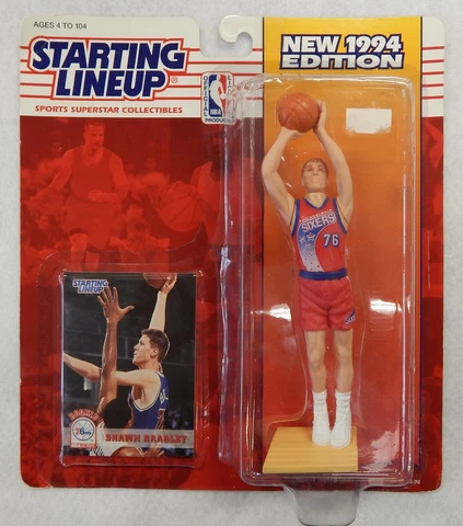 Shawn Bradley 1994 NBA Philadelphia 76Ers Starting Lineup Edition Action Figure Cover