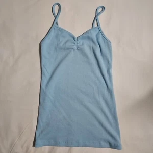 Camiseta sin mangas para mujer sin límites talla pequeña (3-5) azul con correa de espagueti - Imagen 1 de 7