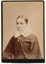 KAB - Nun Nonne mit Kreuz - Philadelphia USA ca. 1880er