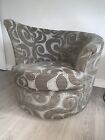 Funky Stylish Modern Designer Awesome Swivel Chair Armchair Lounge Feature