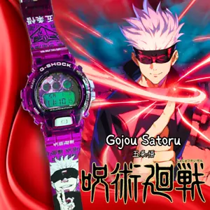 Reloj G-Shock DW-6900 Gojo Satoru Diseño Personalizado - Imagen 1 de 6