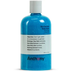 Anthony Blue Sea Kelp Exfoliating Body Scrub: 12 FL Oz, Contains Sea Salt, Aloe  - Picture 1 of 6