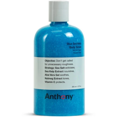Anthony Blue Sea Kelp Exfoliating Body Scrub: 12 FL Oz, Contains Sea Salt, Aloe  - Image 1 of 4