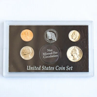 1987 - US Mint Set in Acrylic Case - Circulated  Twenty Five Years US Coins - Image 1 of 4