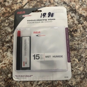 NOS RCA Discwasher CD DVD Cleaning Kit Laser Lens Cleaner, Screen Cleaner RD1500 - Picture 1 of 6