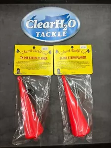 2PK CHURCH TACKLE TX-005 STERN PLANER WALLEYE SALMON STRIPER - Picture 1 of 1