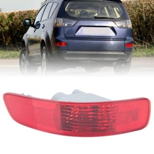 Luz reflectora parachoques trasero izquierdo para Mitsubishi Outlander EX 2007-2012 sin bombillas - Imagen 1 de 10
