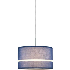 Pantalla de tela Paulmann 603.24 DecoSystems Tessa azul máx. 50W diámetro 25cm - Imagen 1 de 3