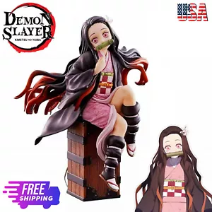 Demon Slayer: Kimetsu no Yaiba Kamado Nezuko Sit on Box Action Figure Toy 5.8" - Picture 1 of 5