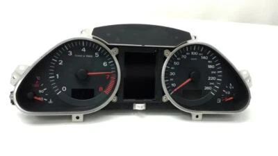 AUDI Q7 2006-2009 Speedometer Tachometer Instrument Cluster 4L0920900 - Imagem 1 de 4