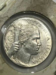 1949-R Italy 5 Lire Foreign Coin #0989 - Picture 1 of 2