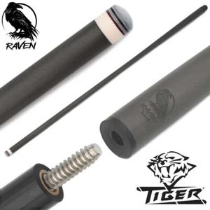 RAVEN Carbon Fiber Pool Cue - Shaft Only (12.4mm, 29") 3/8-10 - Tiger Sniper Tip - Picture 1 of 8
