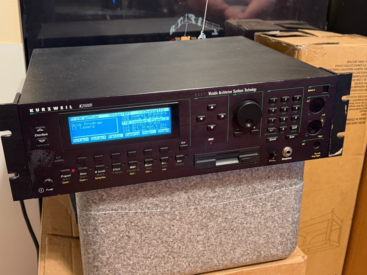 値下げ KURZWEIL K2500R サンプルオプション 完動 美品 値下げ KURZWEIL K2500R サンプルオプション 完動 美品 - メルカリ