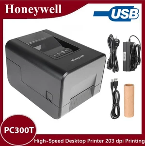 Honeywell PC300T High-Speed Compact Desktop Printer 203 dpi UP to 6 ips Speed - Picture 1 of 9