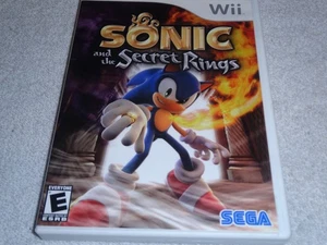 Sonic and the Secret Rings Nintendo Wii Complete Tested video game Authentic SSR - Picture 1 of 8