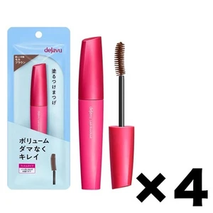 dejavu Lash Knockout Extra Volume Mascara Mocha Brown Color 4Pack Set Waterproof - Picture 1 of 5