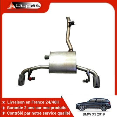 🇫🇷 SILENCIEUX ARRIERE BMW X3 ➤18308593764 ♻️ - Photo 1/2