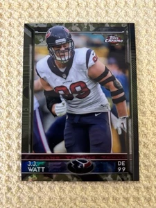 2015 Topps Chrome Mini Camo Refractor #75 J.J. Watt /99 Houston Texans - Bild 1 von 2