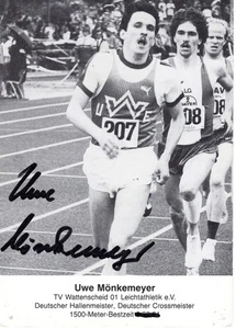 Uwe Mönkemeyer - original signierte Autogrammkarte - Picture 1 of 1