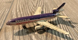 Dyna Flites FedEx Diecast Plane DC 10 A115 Zee Toys - Rare Toy Planes - Bild 1 von 7