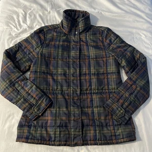 Lauren Ralph Lauren Steppjacke Karo Medium Grün Navy - Bild 1 von 14