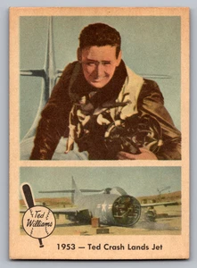 1959 FLEER TED WILLIAMS #47 1953 - TED CRASH LANDS JET - Picture 1 of 3