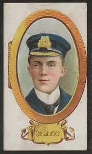 PLAYERS-ENGLANDS NAVAL HEROES 1898 (DESCRIPTIVE WIDE)-#22- STURDEE - Picture 1 of 2