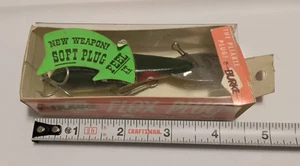 Vintage Burke Big Dig 2015 P Perch Flex Plug Crankbait Lure "Live-Minnow" FEEL - Picture 1 of 9
