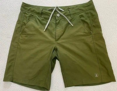 Pantalones Cortos Híbridos Deportes Montaña Oriental Senderismo Bañador Hombres 36 Verde Foto 1 de 4