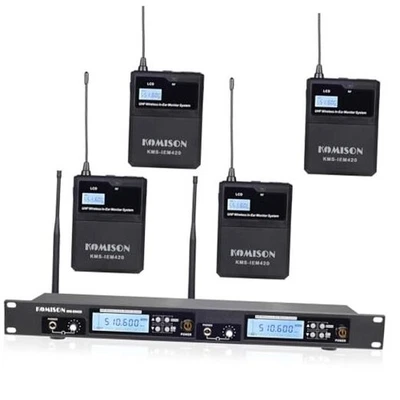 Sistema de Monitor In Ear Mono Inalámbrico, Transmisor de Sistema IEM Profesional y  Foto 1 de 4