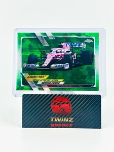 2021 TOPPS F1 CHROME SAPPHIRES SERGIO PEREZ GREEN REFRACTOR /75 - Picture 1 of 2