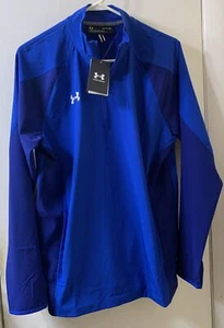 Under Armour Storm 1/4 Zip Jacket Windbreaker Lightweight Men’s S 2 Tone Blue - Picture 1 of 11