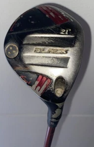 Bobby Jones Black Hybrid 21* RH 40” Graphite Design Shaft Stiff Flex 60g - Picture 1 of 6
