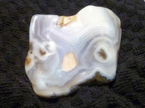 3" Super! White Banded Agate 6oz - Picture 1 of 8