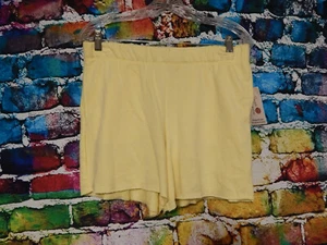 Women's Secret Treasure Yellow Sleep Shorts size M (8-10) - Picture 1 of 5