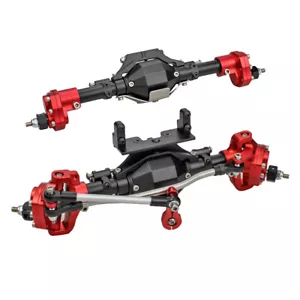Portal delantero trasero eje diferente portal bloqueado para rastreador de radiocontrol 1/10 automóvil wrangler axial - Imagen 1 de 15
