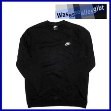 Nike Herren Sport Sweatshirts & Kaputzenpullis günstig Nike Sweatshirt NSW Swoosh Crew FT SchwarzWeiß | www