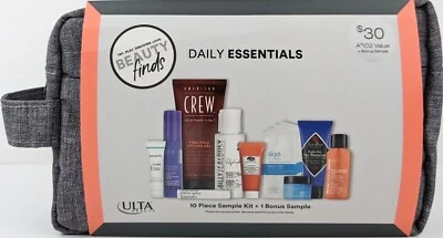 Ulta Beauty Finds Daily Essentials Travel Set 10pc. Kit + Bonus Sample & Bag