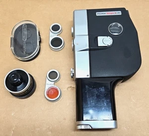 Vintage Fujica P1 Single 8 Movie Camera With Accessories Untested - Picture 1 of 14