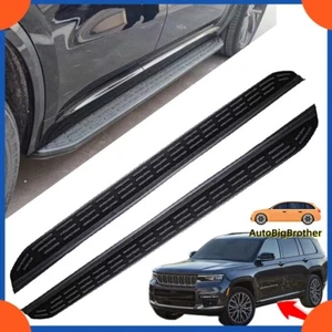 Fits for Jeep Grand Cherokee L 2021-2023 Side Steps Pedal Running Board Nerf Bar - Picture 1 of 7