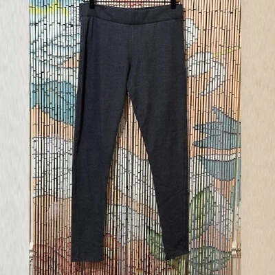 Mossimo French Terry Leggings with Back Pockets, Cotton Blend, Grey, Women's L - Image 1 of 4