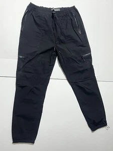 Jogger Primark nero cargo utility con polsini - taglia 2XL stile moda esclusivo Regno Unito - Foto 1 di 3