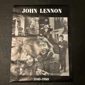 John Lennon 1940-1980 Vintage Poster 29”x22” - Picture 1 of 4