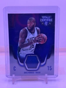 2015-16 Panini Totally Certified Blue Materials Relic #GM Greg Monroe 76/99 - Picture 1 of 1