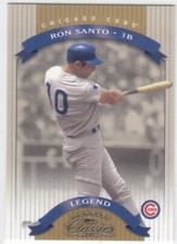 2002 Donruss Classics RON SANTO /1500 LEGEND CHICAGO CUBS